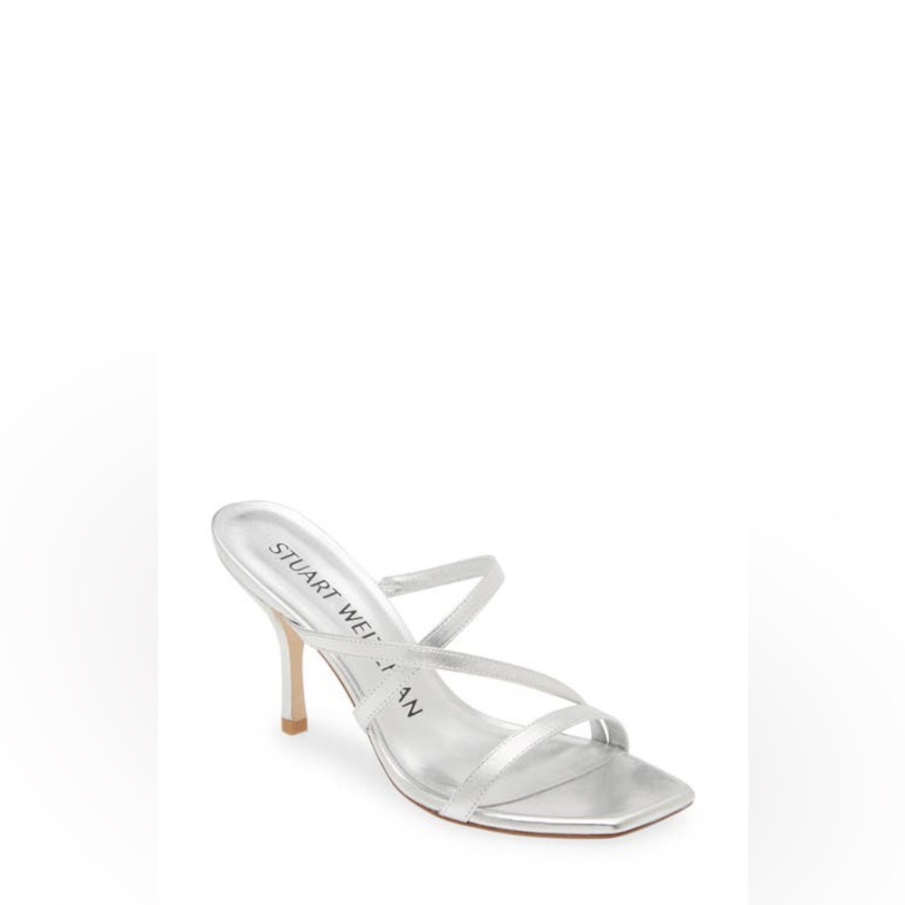 Stuart Weitzman Strapeze 85 Slides NWT - image 1